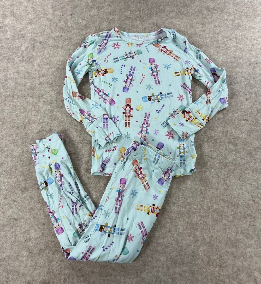 Posh Peanut Posh Nutcracker Bamboo Pajama Set Size 5/6